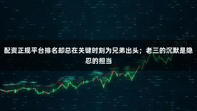 配资正规平台排名却总在关键时刻为兄弟出头；老三的沉默是隐忍的担当