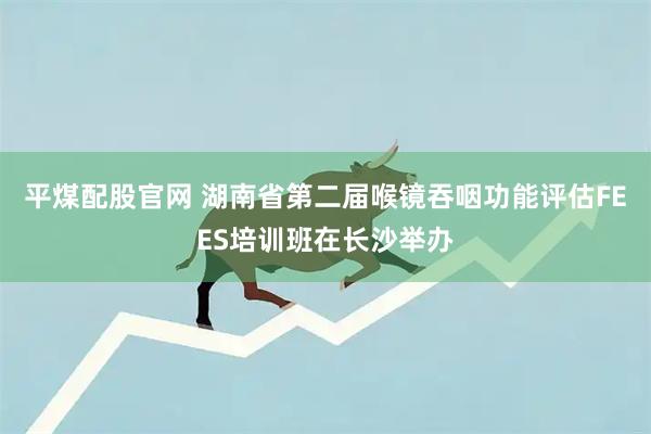 平煤配股官网 湖南省第二届喉镜吞咽功能评估FEES培训班在长沙举办