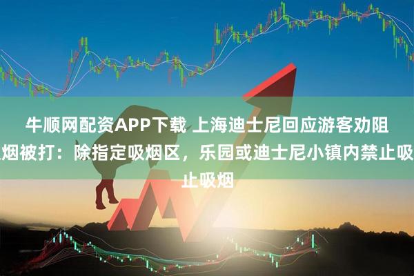 牛顺网配资APP下载 上海迪士尼回应游客劝阻吸烟被打：除指定吸烟区，乐园或迪士尼小镇内禁止吸烟